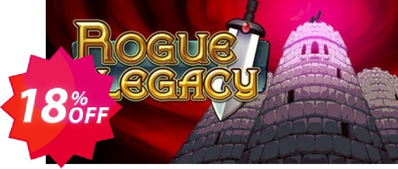 Rogue Legacy PC Coupon code 18% discount 