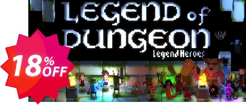 Legend of Dungeon PC Coupon code 18% discount 