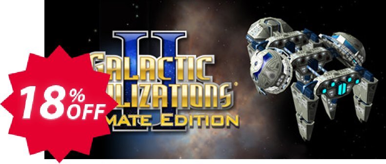 Galactic Civilizations II Ultimate Edition PC Coupon code 18% discount 