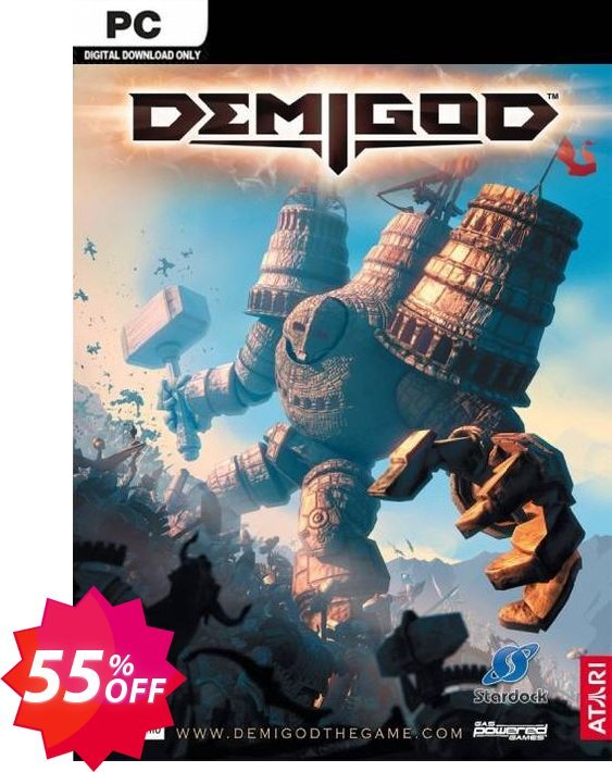 Demigod PC Coupon code 55% discount 