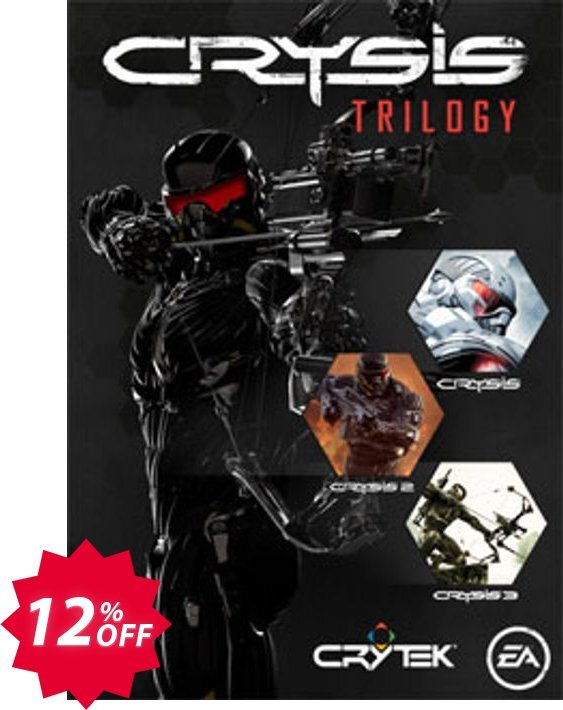 Crysis Trilogy PC Coupon code 12% discount 