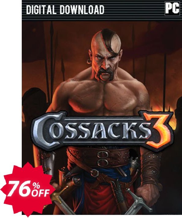 Cossacks 3 PC Coupon code 76% discount 