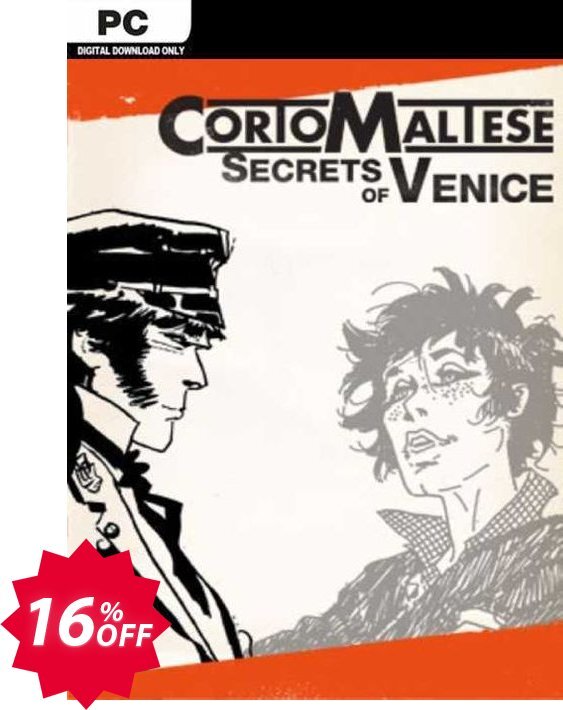 Corto Maltese Secrets of Venice PC Coupon code 16% discount 