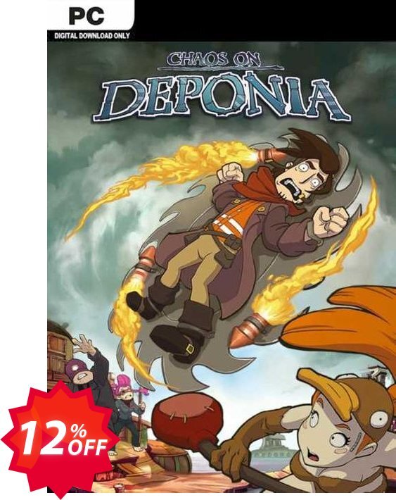 Chaos on Deponia PC Coupon code 12% discount 