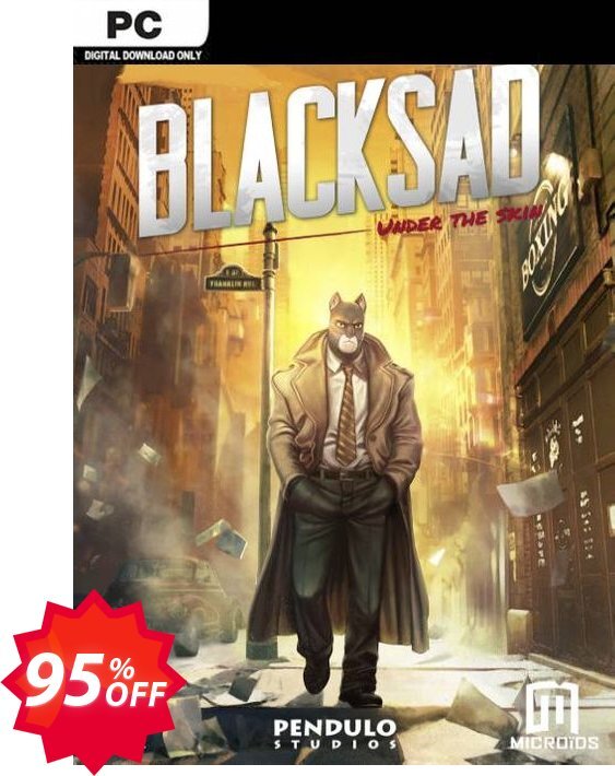 Blacksad: Under the Skin PC Coupon code 95% discount 