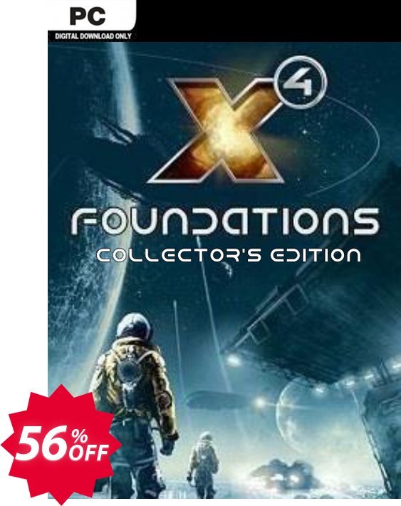 X4: Foundations Collectors Edition PC Coupon code 56% discount 