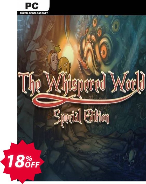 The Whispered World Special Edition PC Coupon code 18% discount 