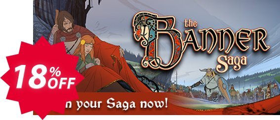 The Banner Saga PC Coupon code 18% discount 