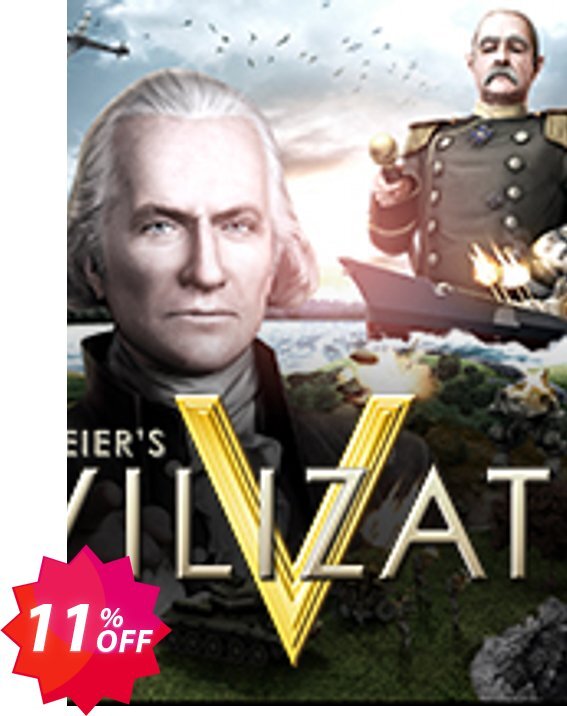 Sid Meier's Civilization V PC Coupon code 11% discount 