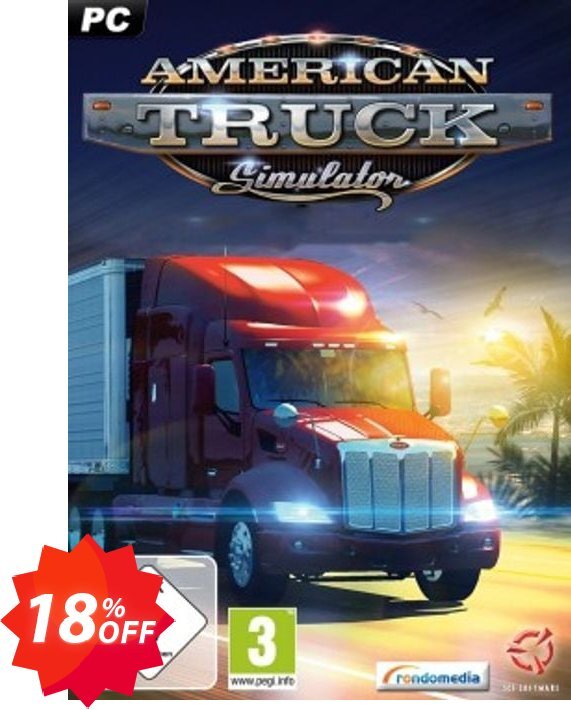 American Truck Simulator PC Coupon code 18% discount 