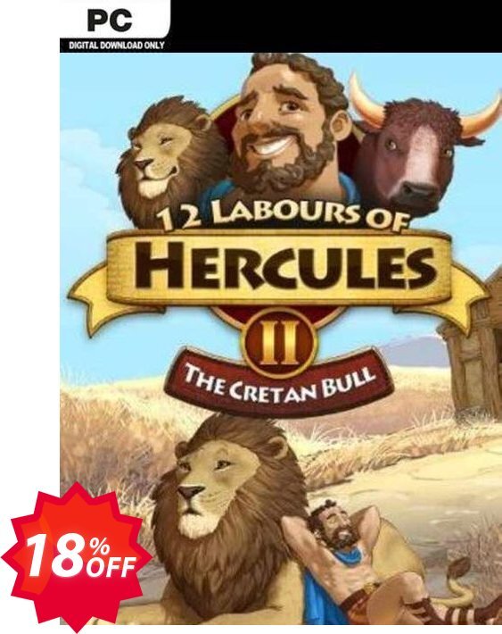 12 Labours of Hercules II The Cretan Bull PC Coupon code 18% discount 