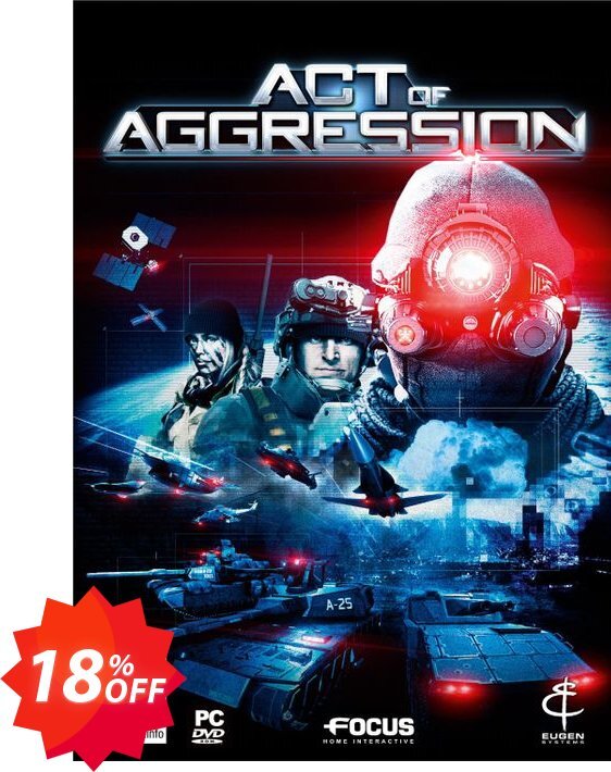 Act of Aggression PC Coupon code 18% discount 