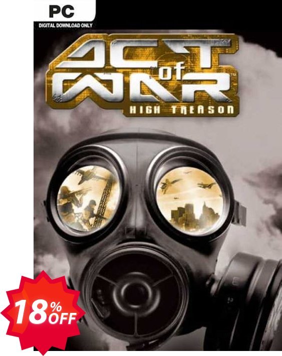 Act of War High Treason PC Coupon code 18% discount 