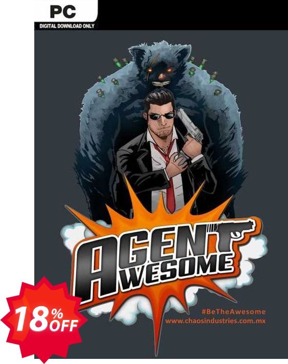 Agent Awesome PC Coupon code 18% discount 