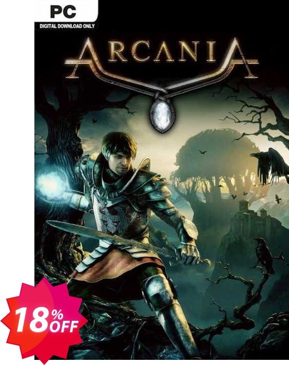 ArcaniA PC Coupon code 18% discount 