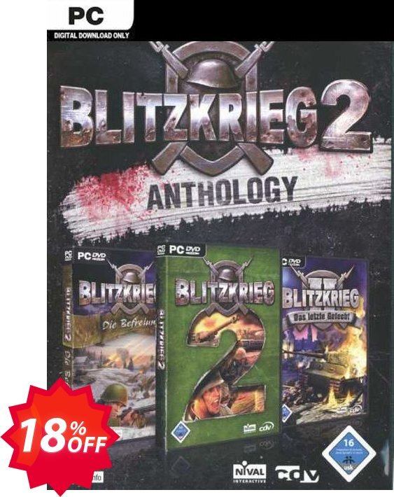 Blitzkrieg 2 Anthology PC Coupon code 18% discount 