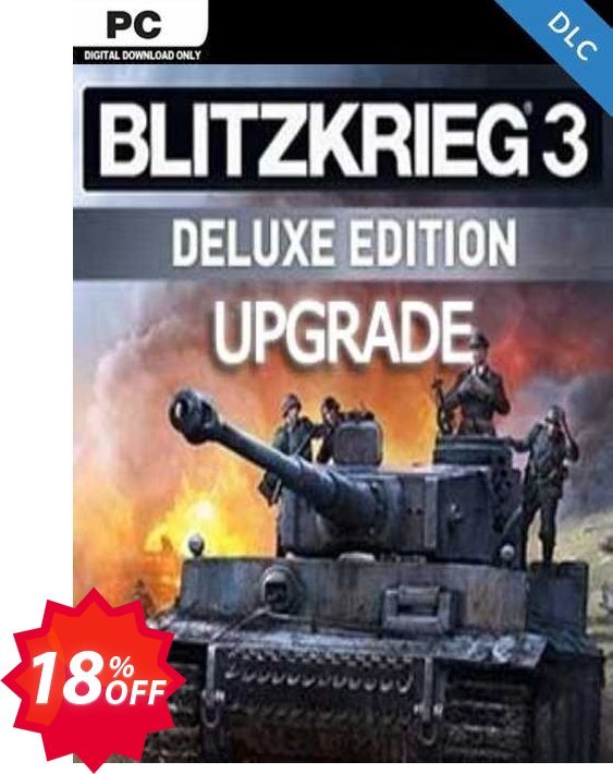 Blitzkrieg 3 Digital Deluxe Edition Upgrade PC Coupon code 18% discount 