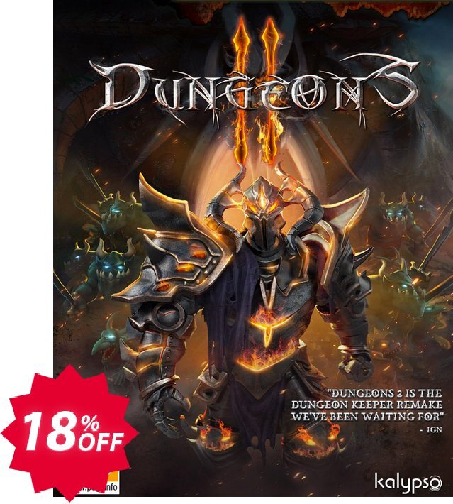 Dungeons 2 PC Coupon code 18% discount 