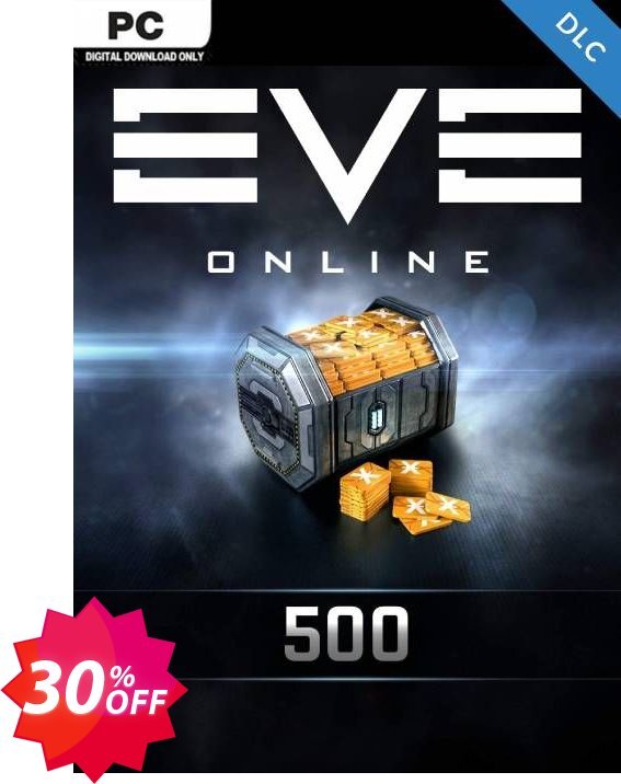 EVE Online - 500 Plex Card PC Coupon code 30% discount 