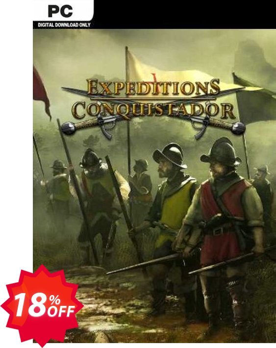 Expeditions Conquistador PC Coupon code 18% discount 