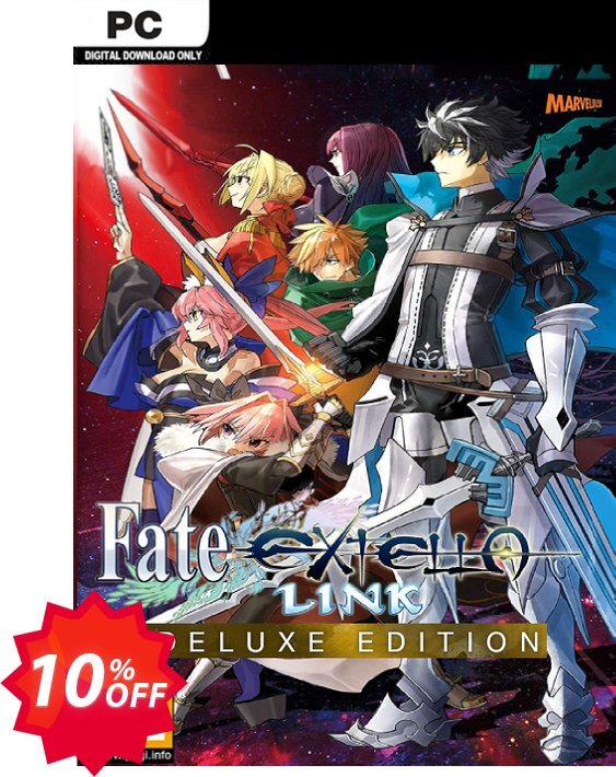 Fate/Extella Link Deluxe Edition PC Coupon code 10% discount 