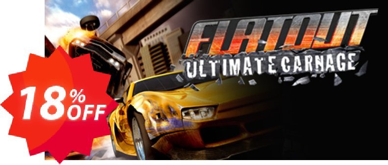 FlatOut Ultimate Carnage PC Coupon code 18% discount 