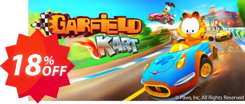 Garfield Kart PC Coupon code 18% discount 