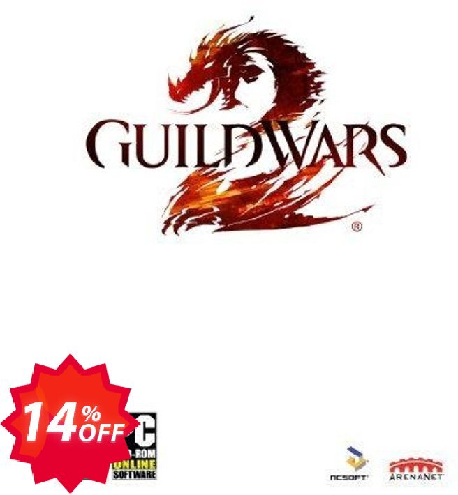 Guild Wars 2 Digital Deluxe, PC  Coupon code 14% discount 