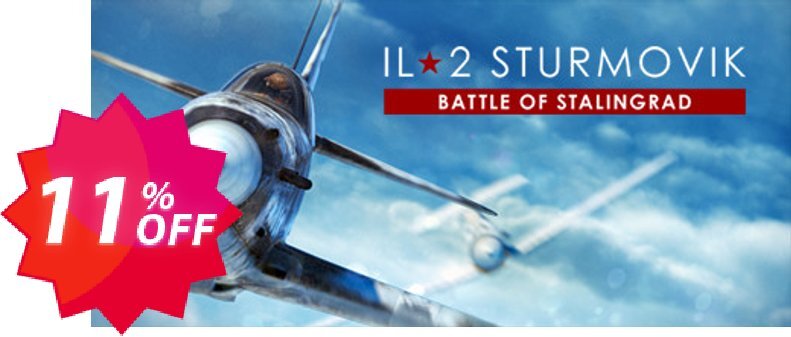 IL2 Sturmovik Battle of Stalingrad PC Coupon code 11% discount 