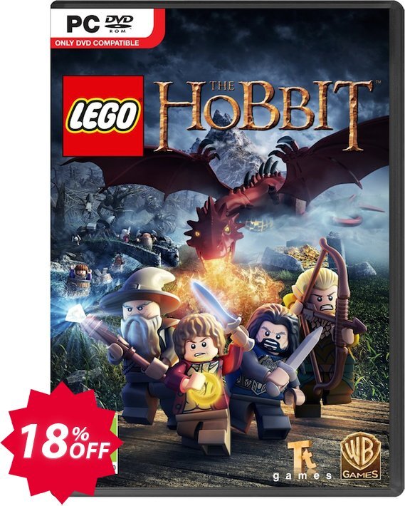 LEGO The Hobbit PC Coupon code 18% discount 