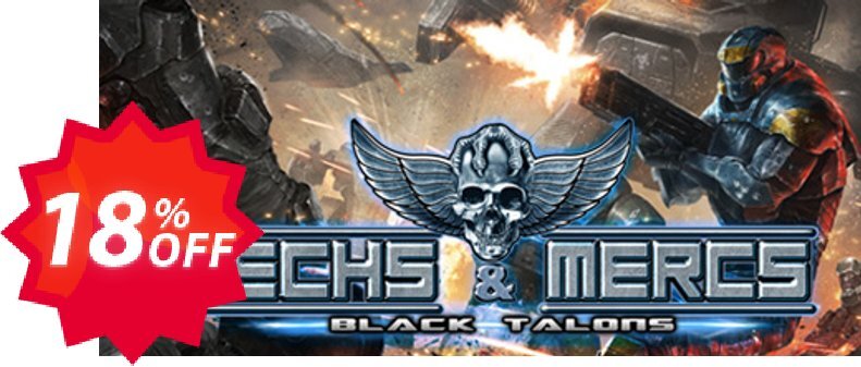 Mechs & Mercs Black Talons PC Coupon code 18% discount 