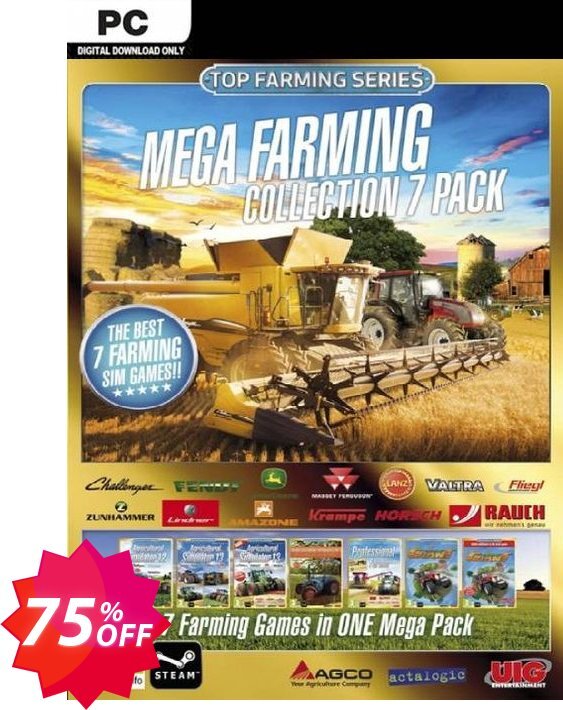 Mega Farming Collection - 7 Pack PC Coupon code 75% discount 