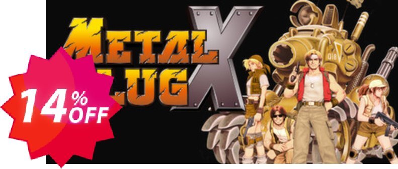 METAL SLUG X PC Coupon code 14% discount 