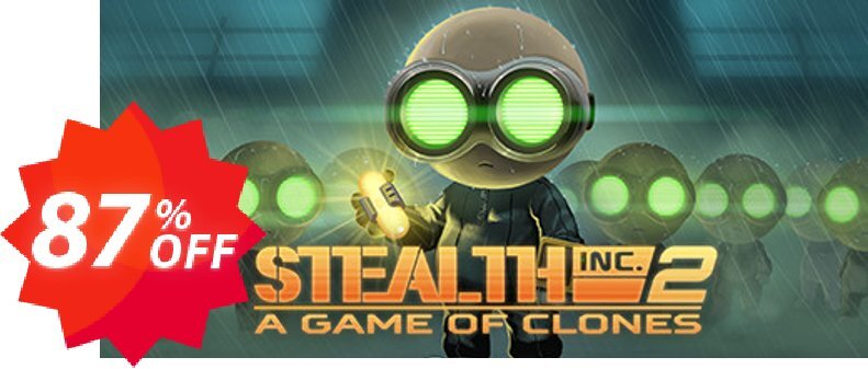 Stealth Inc 2 A Game of Clones PC Coupon code 87% discount 