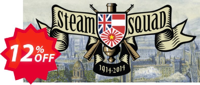 Steam Squad PC Coupon code 12% discount 