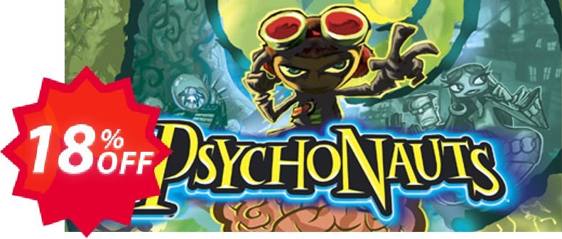 Psychonauts PC Coupon code 18% discount 