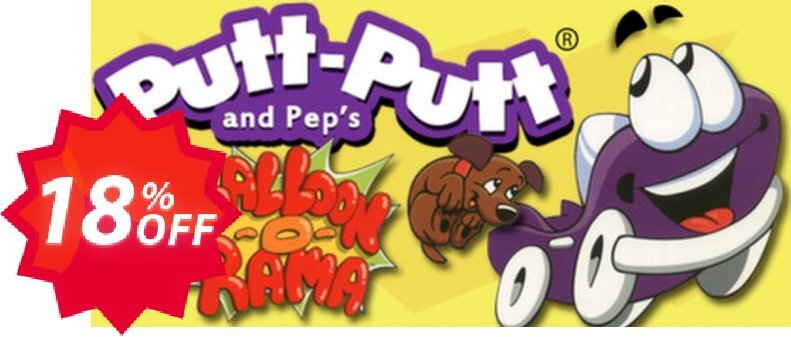 PuttPutt and Pep's BalloonoRama PC Coupon code 18% discount 