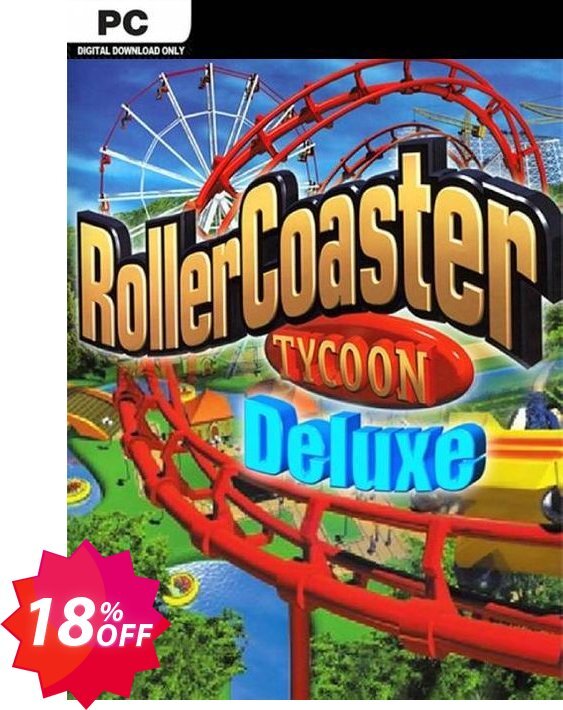 RollerCoaster Tycoon Deluxe PC Coupon code 18% discount 