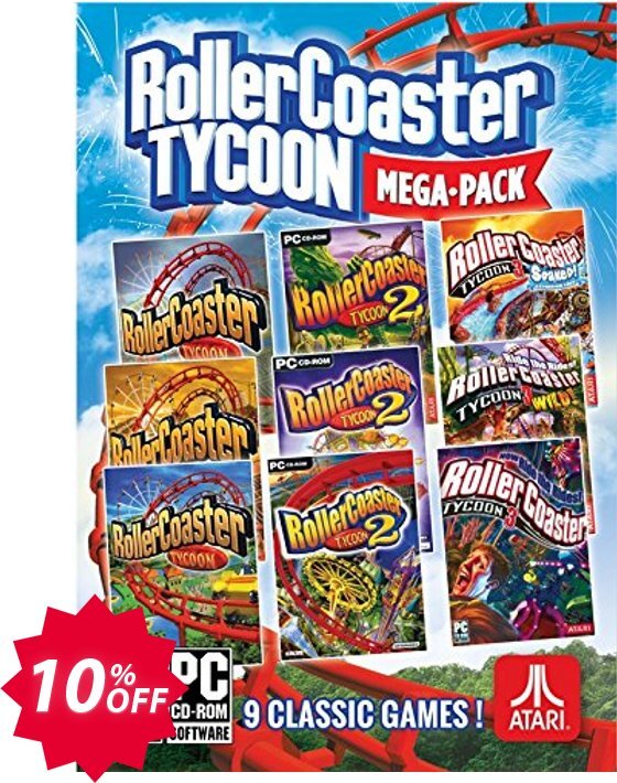 Rollercoaster Tycoon Mega Pack PC Coupon code 10% discount 