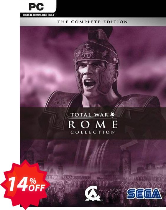 Rome: Total War - Collection PC Coupon code 14% discount 