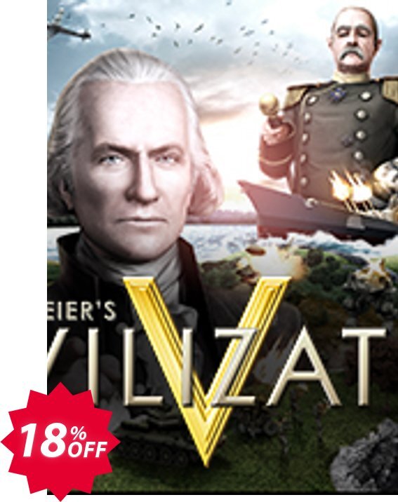 Sid Meier's Civilization V PC Coupon code 18% discount 