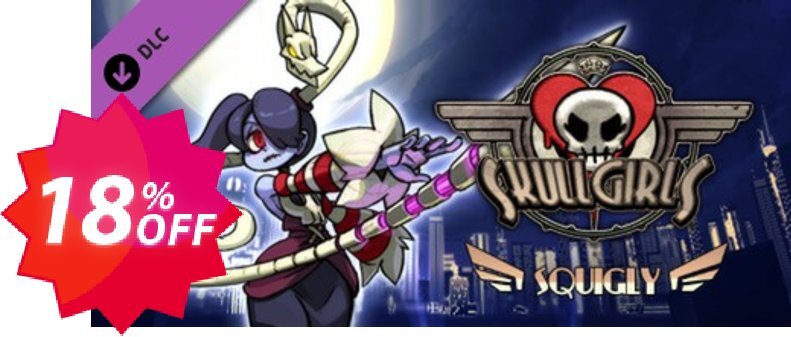 Skullgirls Squigly PC Coupon code 18% discount 