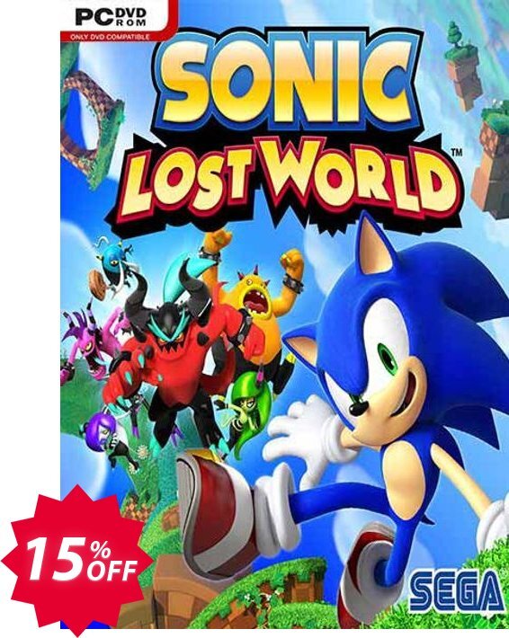 Sonic Lost World PC Coupon code 15% discount 