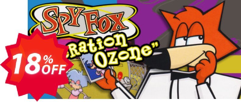 Spy Fox 3 "Operation Ozone" PC Coupon code 18% discount 