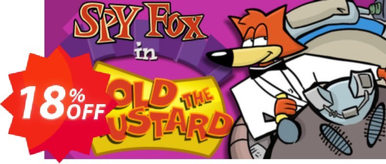 Spy Fox In Hold the Mustard PC Coupon code 18% discount 