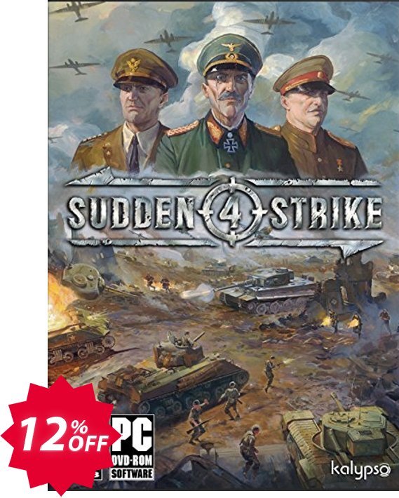 Sudden Strike 4 PC Coupon code 12% discount 