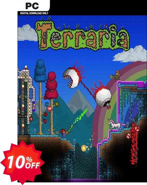 Terraria PC Coupon code 10% discount 