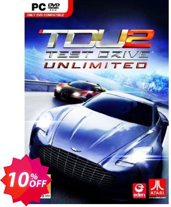 Test Drive Unlimited 2, PC  Coupon code 10% discount 