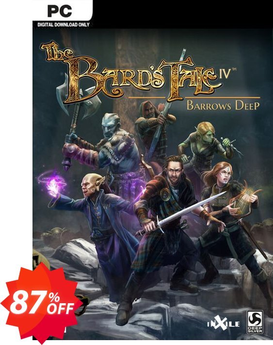 The Bards Tale IV 4 Barrows Deep PC Coupon code 87% discount 