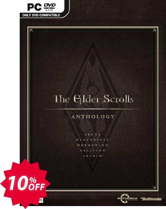 The Elder Scrolls Anthology PC Coupon code 10% discount 